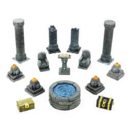 Throne Room & Purification Room Set 28mm - 8 STL Files thumbnail 1