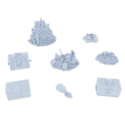 Forgotten Treasures Model Set - 8 Files for 3D Printable Tabletop Gaming Accessories thumbnail 1