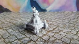 Stone Brazier with Fire 28mm thumbnail 3