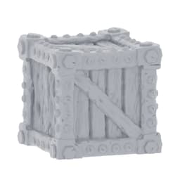 Rough Wood Crate Miniature 28mm thumbnail 1