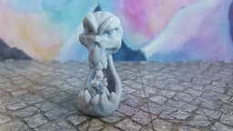 Skull Brazier with Fire 28mm thumbnail 5