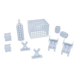 3D Miniatures Mega Pack: 30 Ready-to-Use STL Files – Prison, Summoning, Throne Rooms & Half-Height Walls thumbnail 17