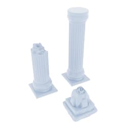 3D Miniatures Mega Pack: 30 Ready-to-Use STL Files – Prison, Summoning, Throne Rooms & Half-Height Walls thumbnail 15