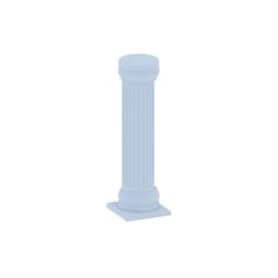 Smooth Roman Columns - 2 Files for 3D Printable Tabletop Gaming Scenery thumbnail 3